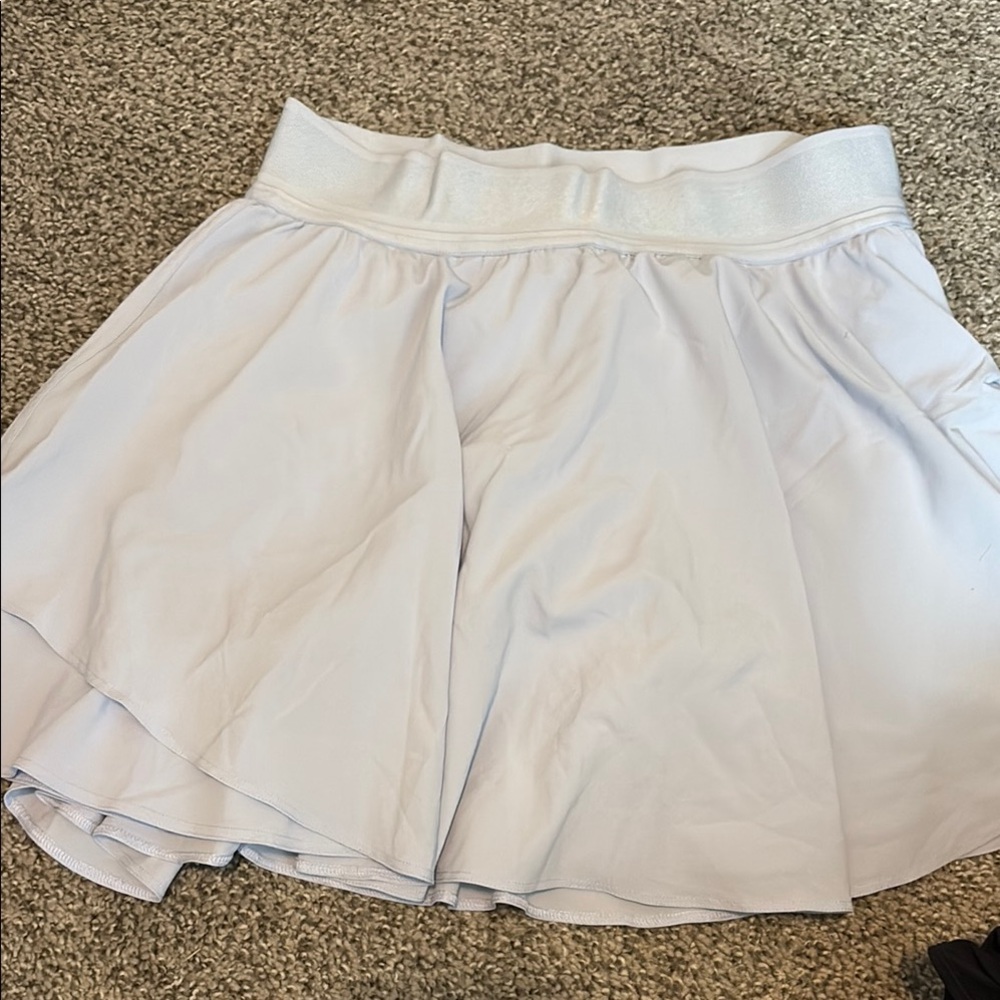 Lululemon Athletica Light Gray Mini Skirt